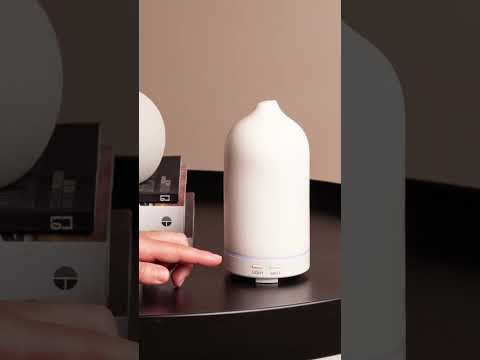 White Stone Ultrasonic Aroma Oil Diffuser