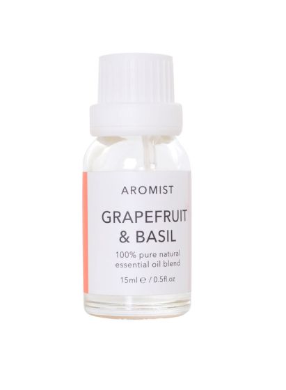 Grapefruit & Basil - Natural Oil Blend (15ml)