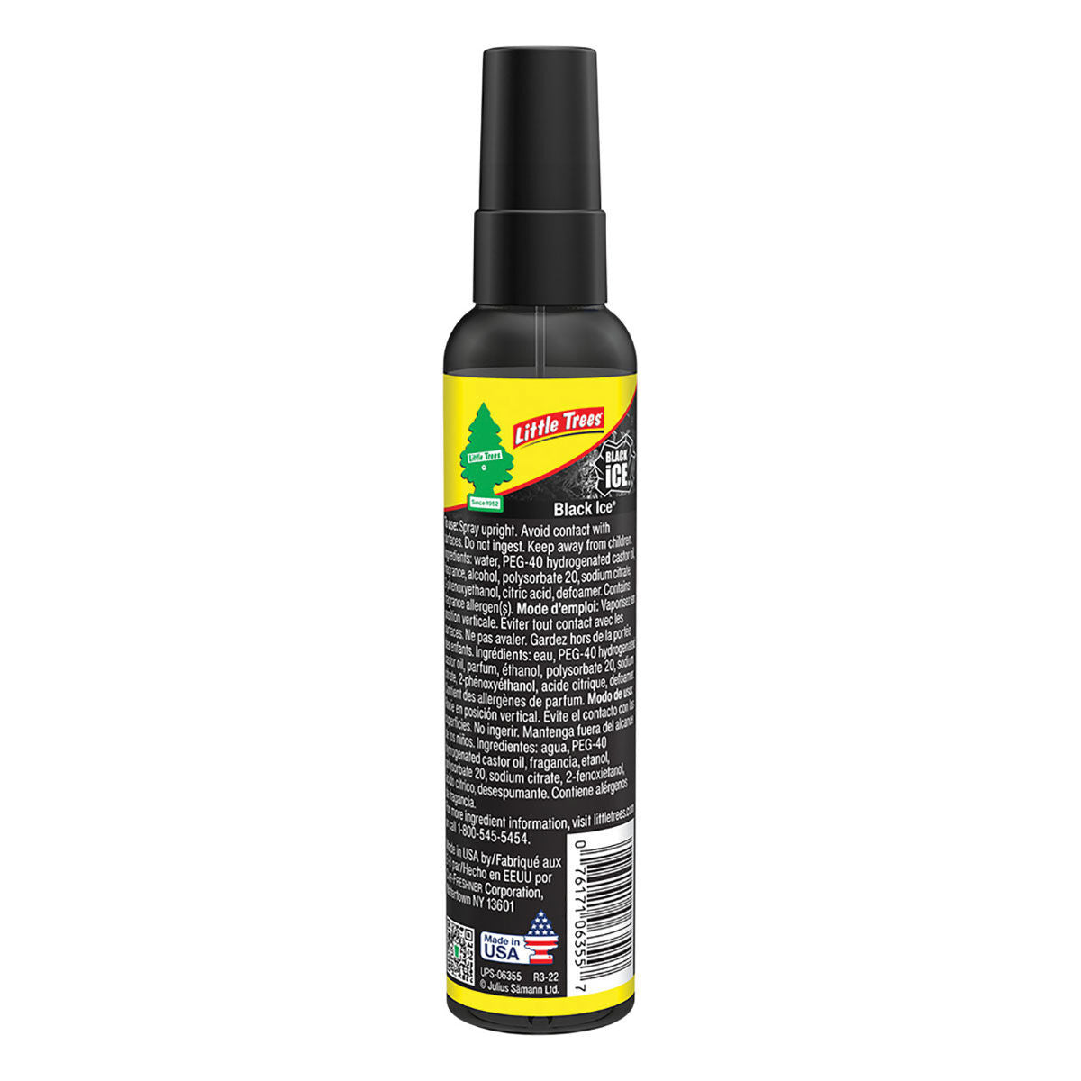 Black Ice - Pump Spray Car Air Freshener