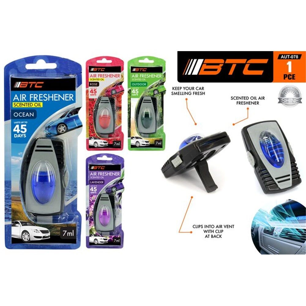 Scented Oil Car Air Freshener (7ml)