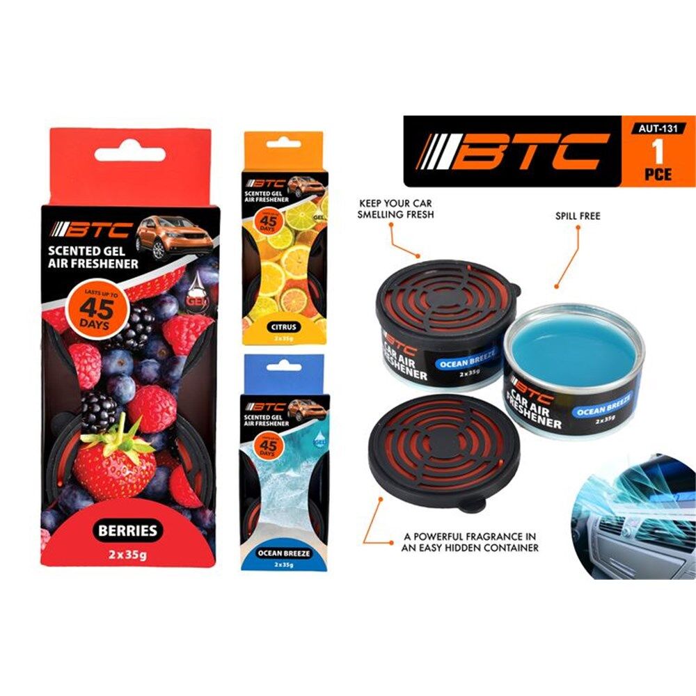 Gel Can Twin Pack - Car Air Freshener