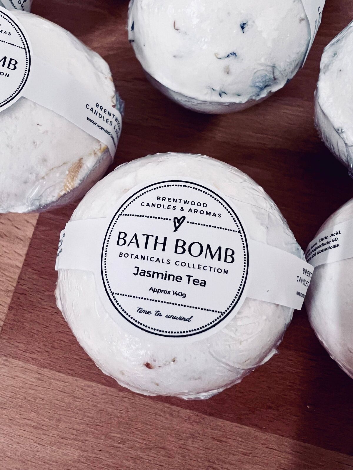 Jasmine Tea - Bath Bomb (140g)