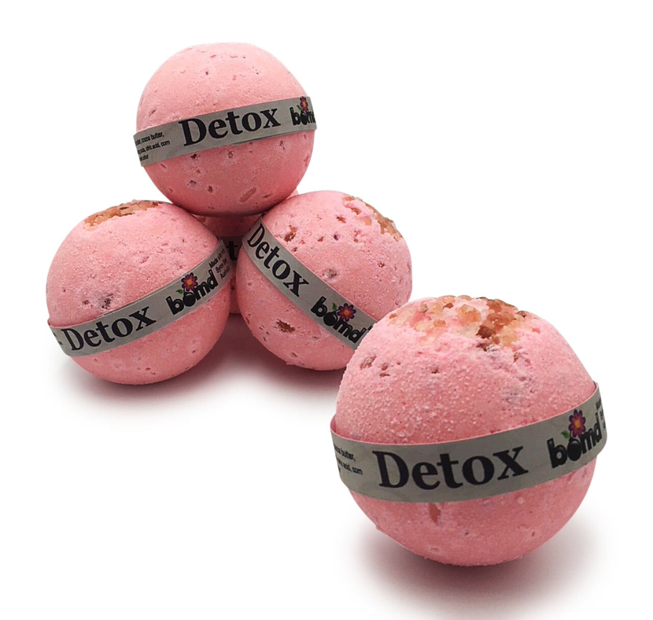 Detox - Pink Himalayan Rock Salt Bath Bomb (150g)