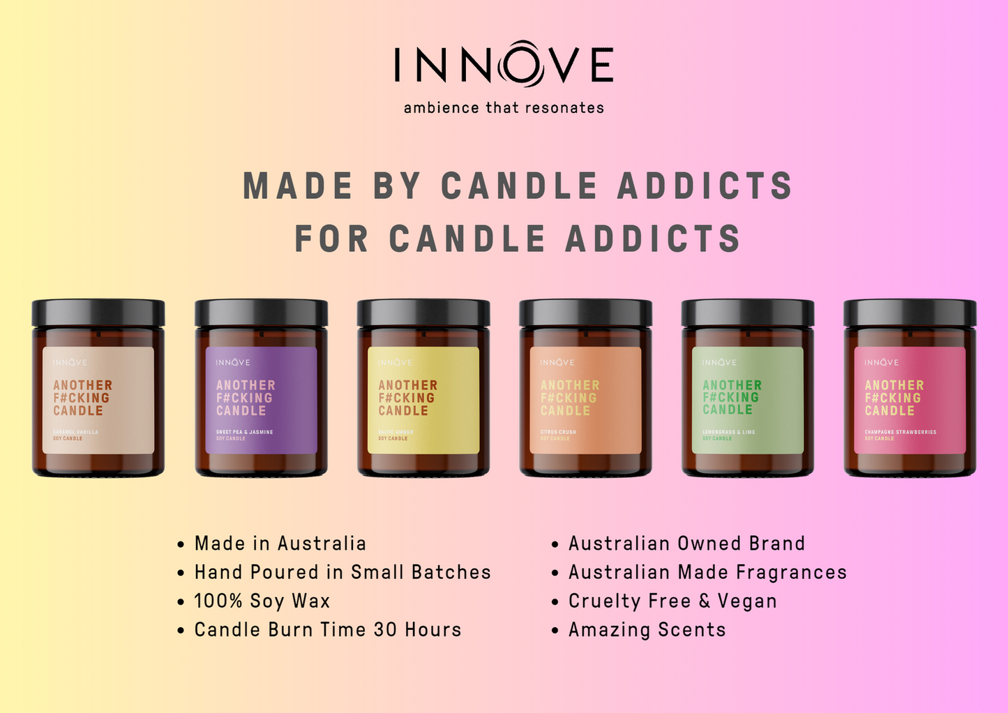 Another F#Cking Candle - Caramel Vanilla