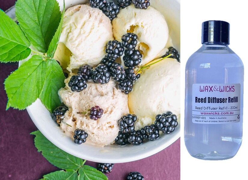 Black Raspberry & Vanilla - Reed Diffuser Refill