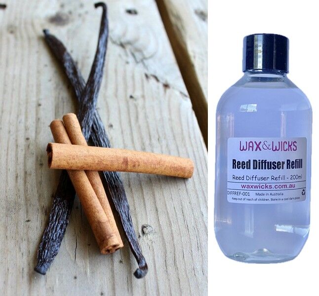 Cinnamon Vanilla - Reed Diffuser Refill