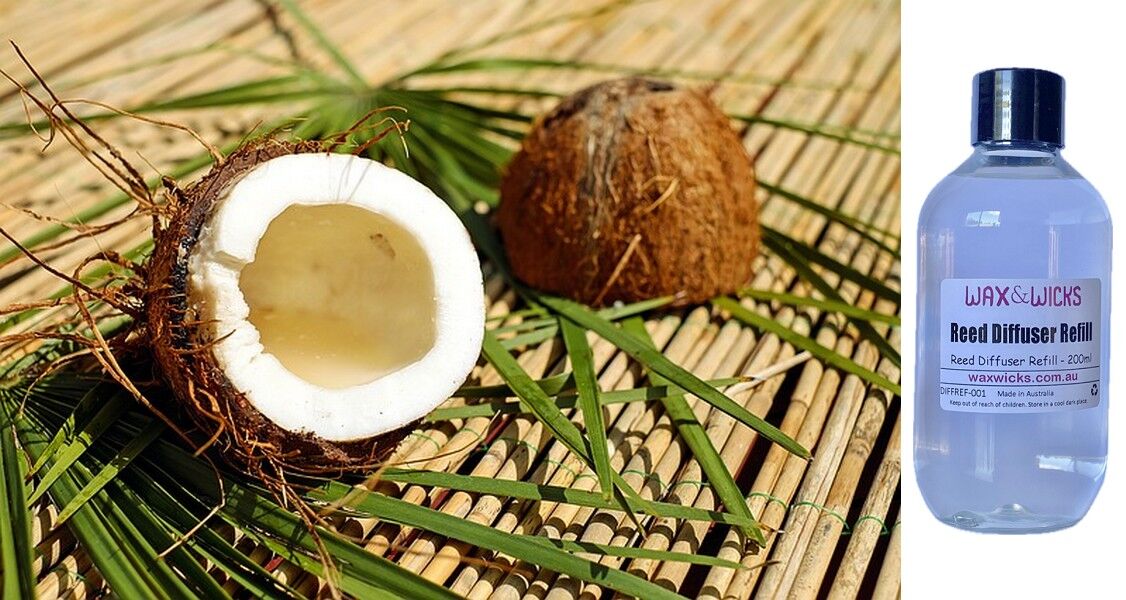 Coconut & Lemongrass - Reed Diffuser Refill