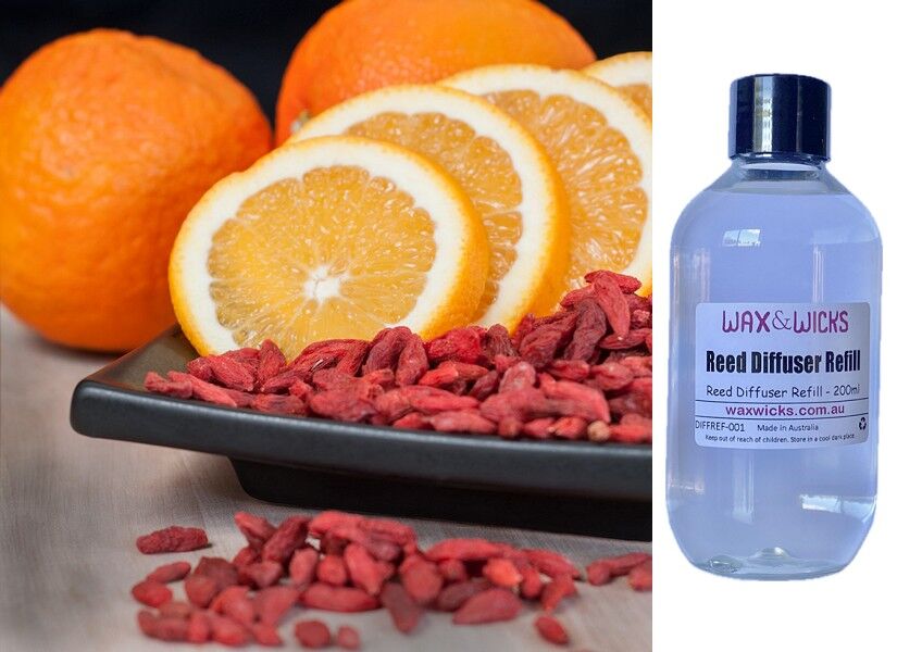 Goji Berry & Tarocco Orange - Reed Diffuser Refill