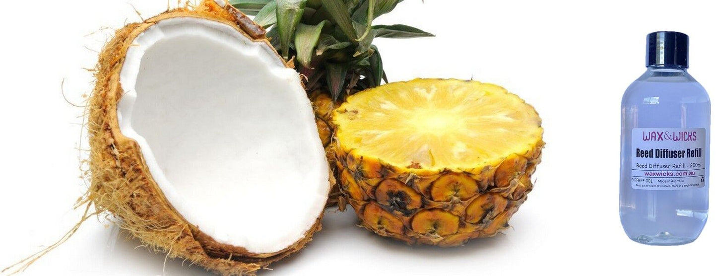 Pineapple & Coconut - Reed Diffuser Refill