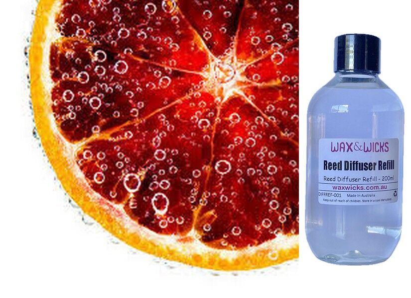 Zingy Tarocco Orange - Reed Diffuser Refill