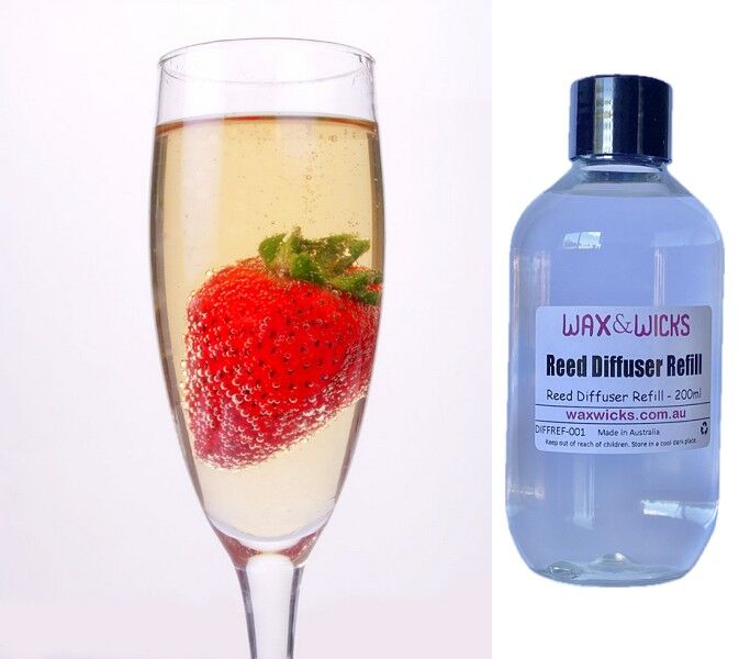 Bubbles & Strawberries - Reed Diffuser Refill