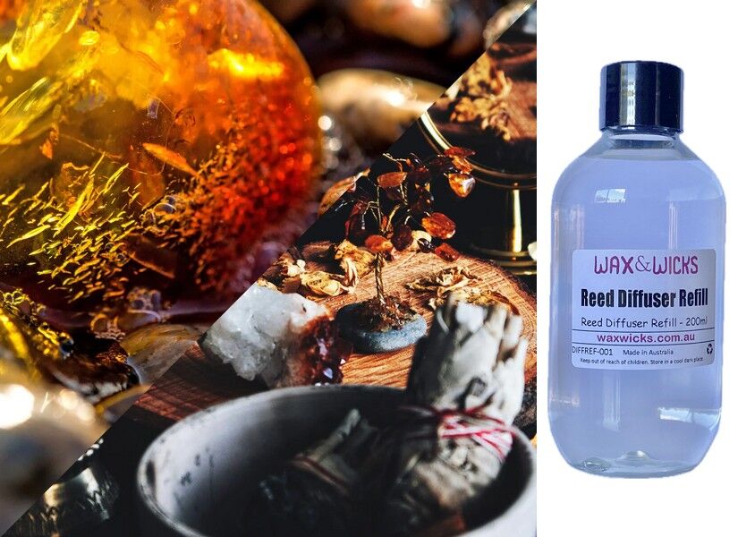 Amber & Musk - Reed Diffuser Refill