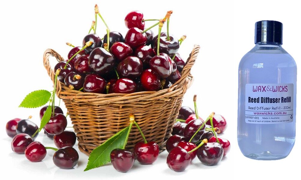 Black Cherry & Orange Spice - Reed Diffuser Refill