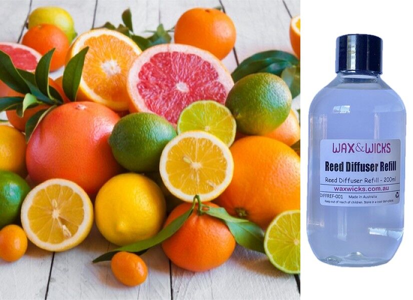 Citrus Fusion - Reed Diffuser Refill