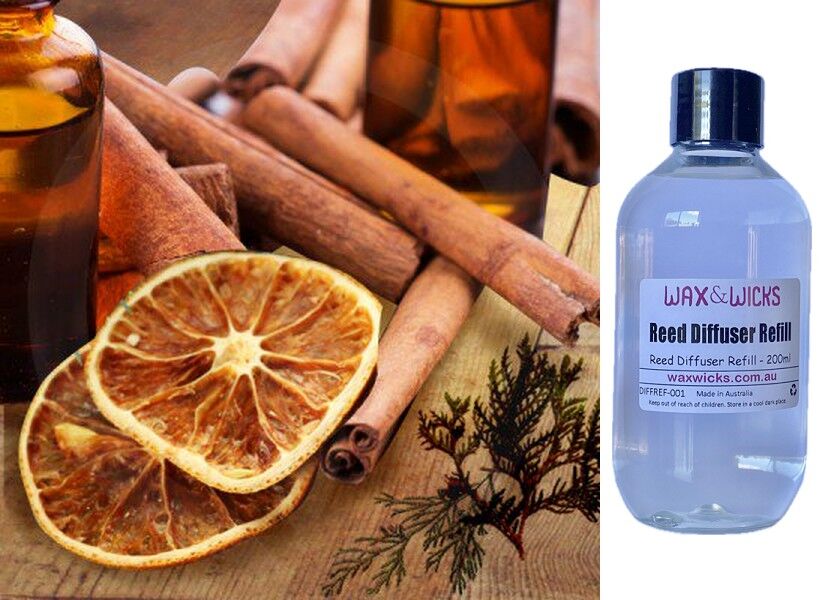 Clove, Orange & Cedarleaf - Reed Diffuser Refill