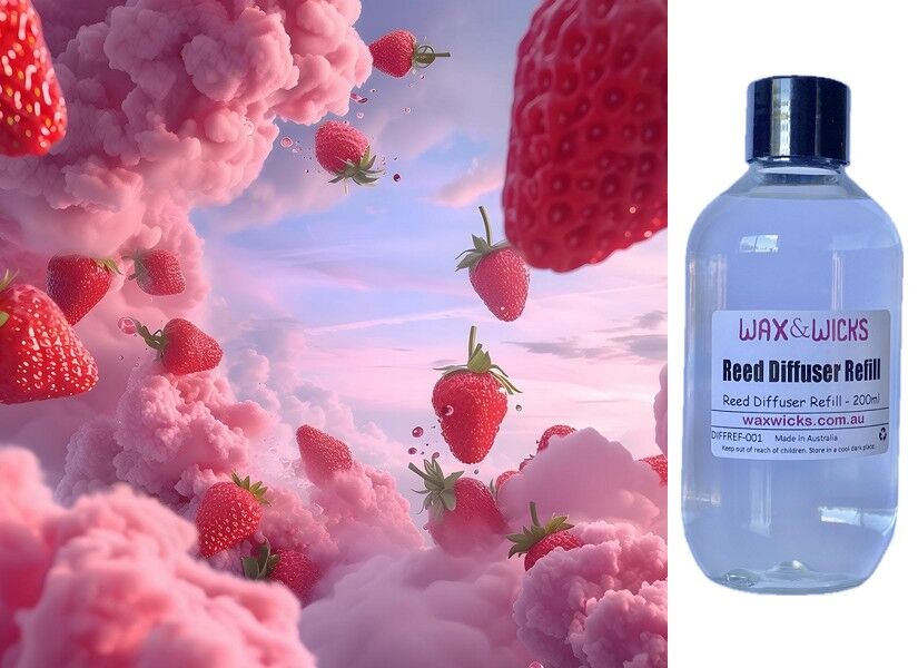 Strawberry Clouds - Reed Diffuser Refill