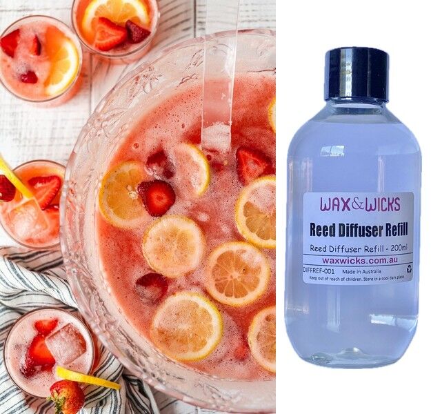 Strawberry Vanilla Punch - Reed Diffuser Refill