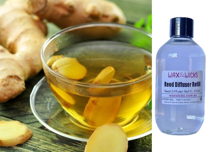 Fresh Ginger & Green Tea - Reed Diffuser Refill