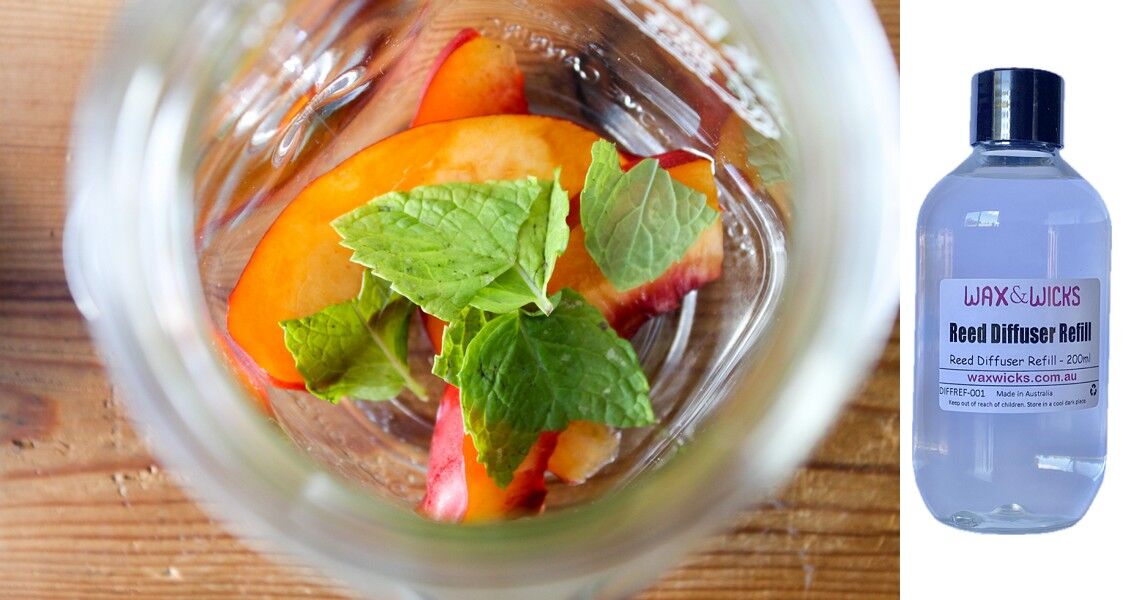 Nectarine & Mint - Reed Diffuser Refill