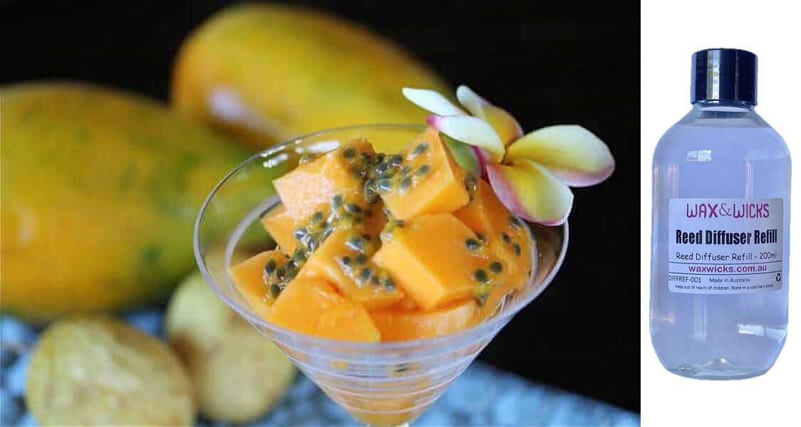 Passionfruit & Papaya - Reed Diffuser Refill