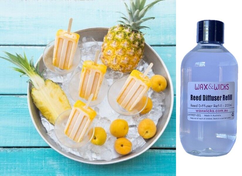 Pineapple & Peach - Reed Diffuser Refill