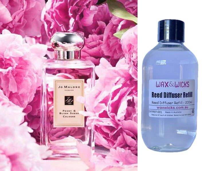 Peony & Blush Suede - Reed Diffuser Refill