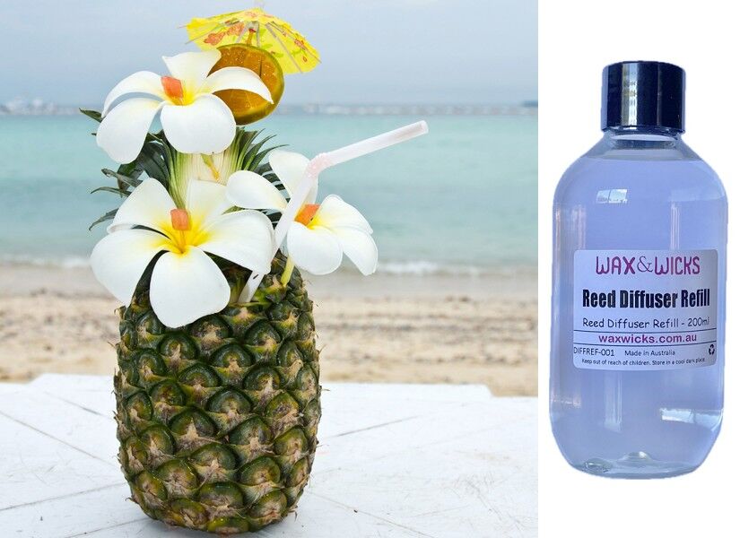 Pineapple & Frangipani - Reed Diffuser Refill