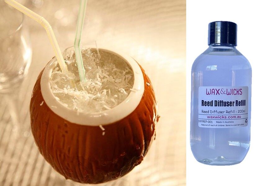 Coconut Colada - Reed Diffuser Refill