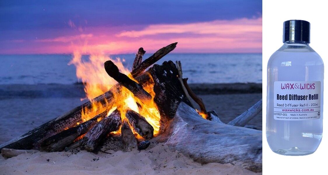 Seaside Bonfire - Reed Diffuser Refill