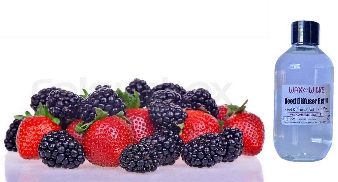 Blackberry & Strawberry - Reed Diffuser Refill