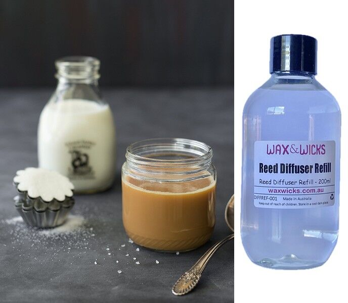 Almond Milk Caramel - Reed Diffuser Refill