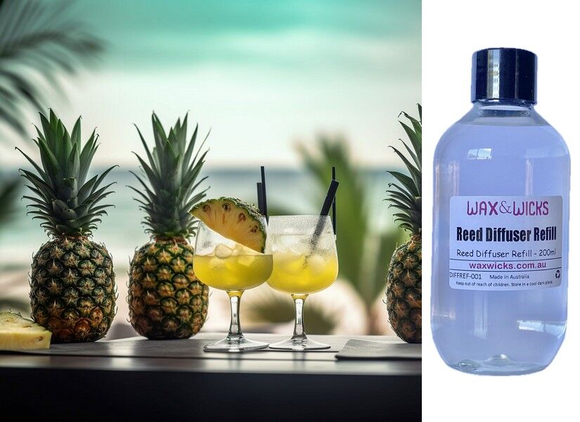 Pineapple & Driftwood - Reed Diffuser Refill