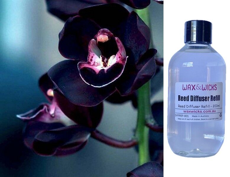 Ginger & Black Orchid - Reed Diffuser Refill