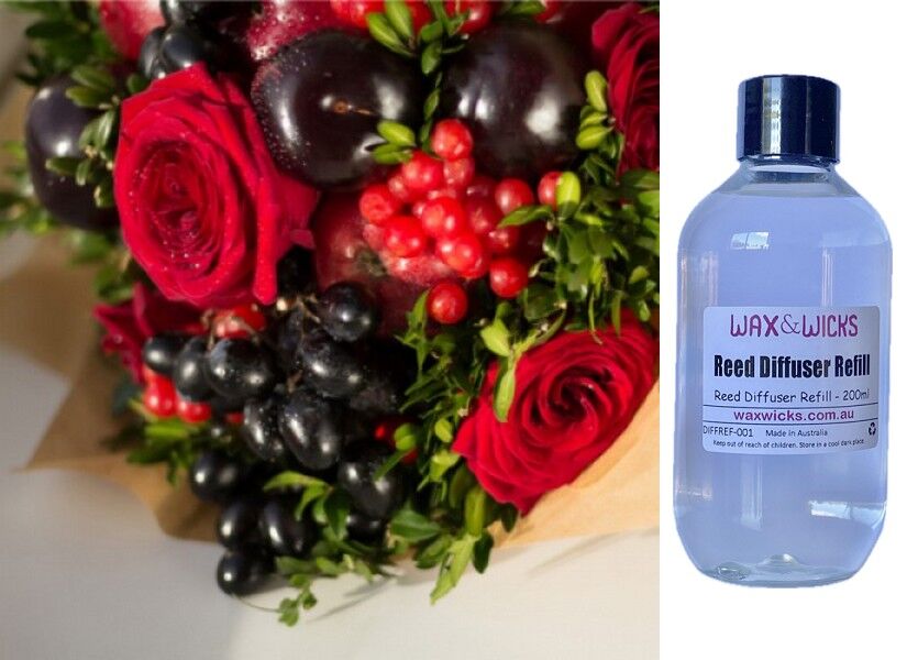 Red Rose & Ruby Plum - Reed Diffuser Refill