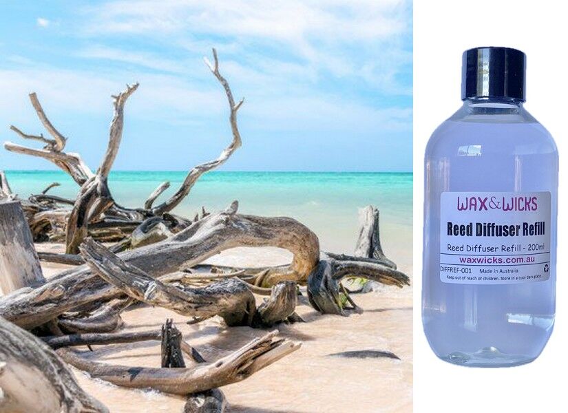 Sea Salt & Driftwood - Reed Diffuser Refill