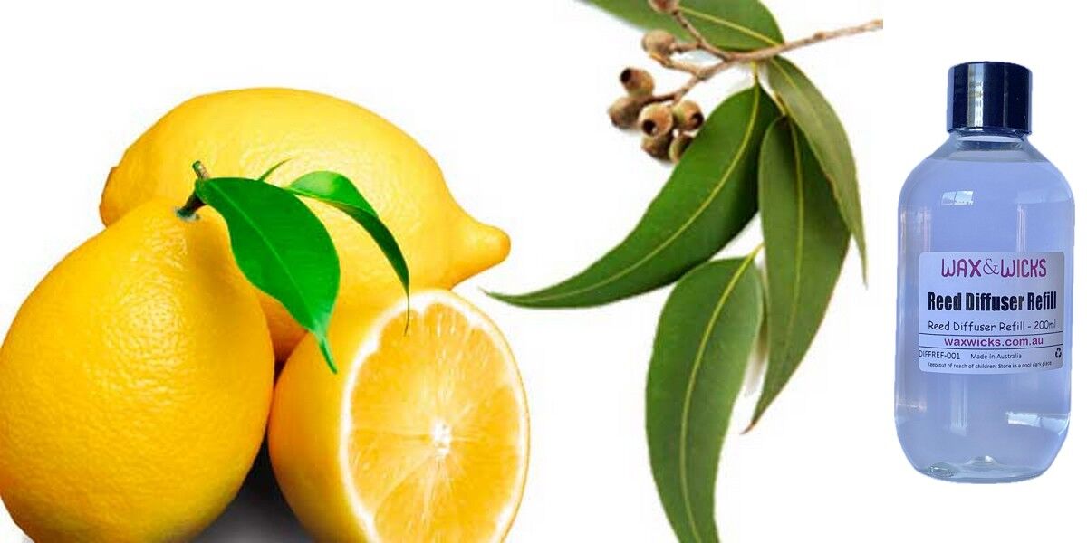 Lemon Eucalyptus - Reed Diffuser Refill
