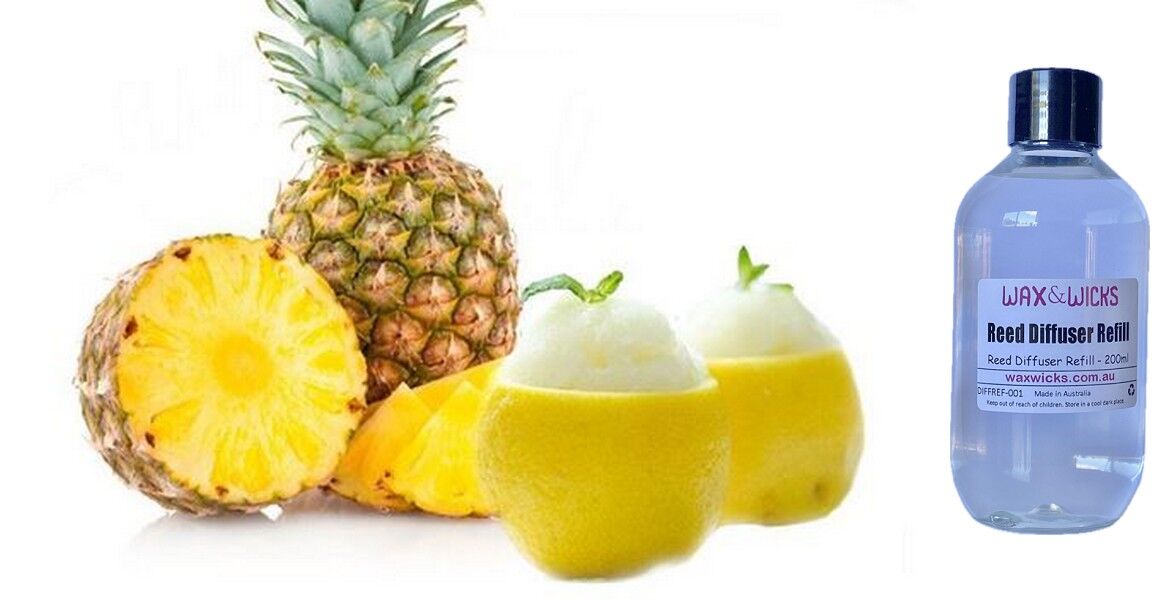 Pineapple Lemon Sorbet - Reed Diffuser Refill
