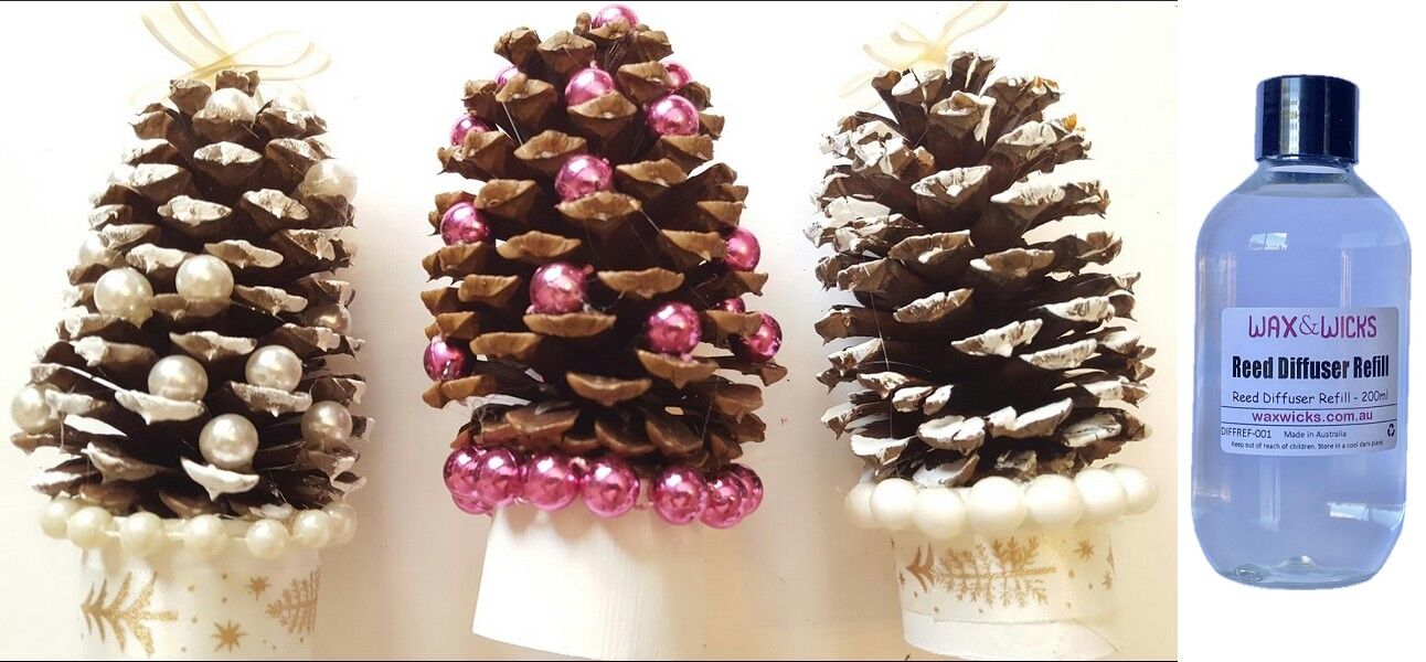 Pinecones & Pearls - Reed Diffuser Refill