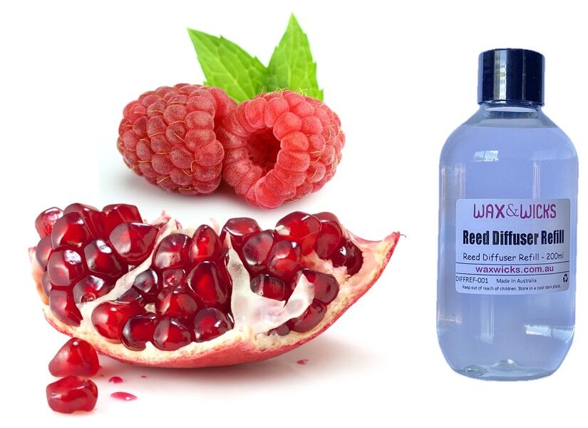 Raspberry & Sweet Pomegranate - Reed Diffuser Refill
