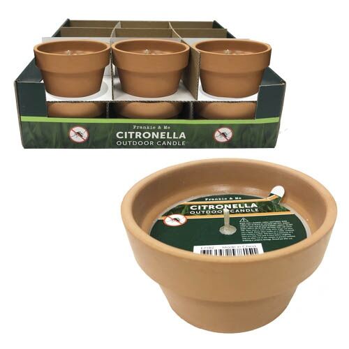 Citronella Candle - Terracotta Pot (Small)