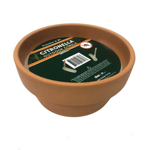 Citronella Candle - Terracotta Pot (Large)