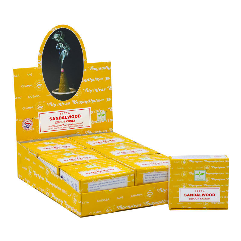 Sandalwood - Incense Dhoop Cones