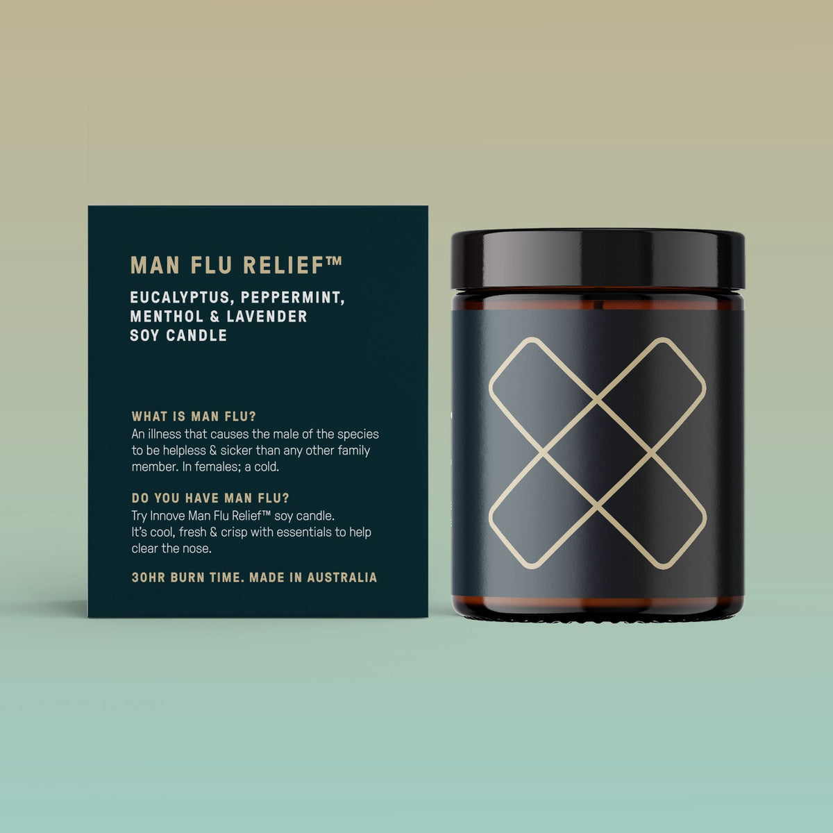 Man Flu Relief - Soy Candle