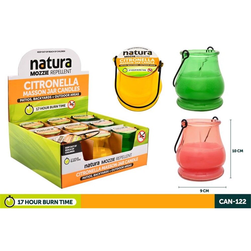 Citronella Candle - Mason Jar