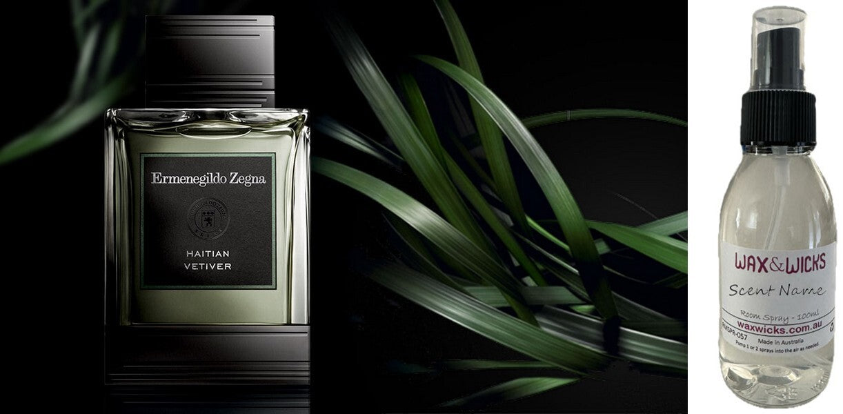 Vetiver Haitian & Leather - Room Spray