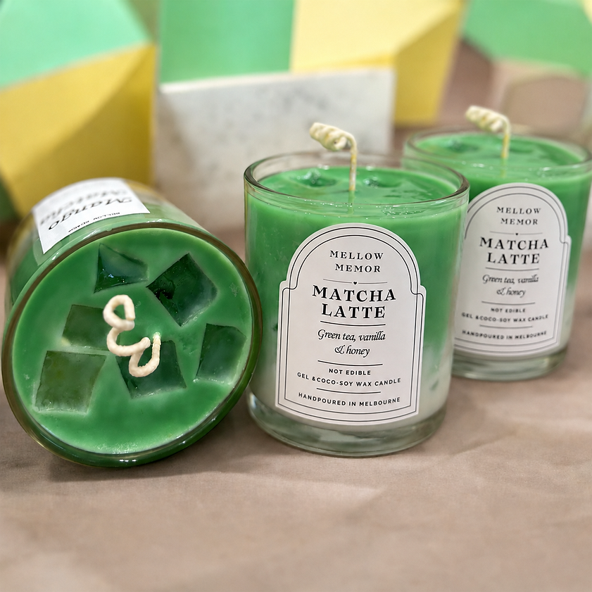 Matcha Latte - Dessert Candle