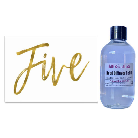 Five - Reed Diffuser Refill 