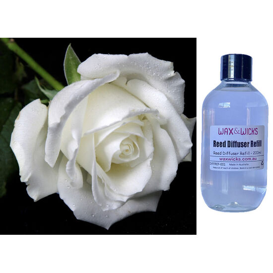 White Rose & Bergamot - Reed Diffuser Refill 