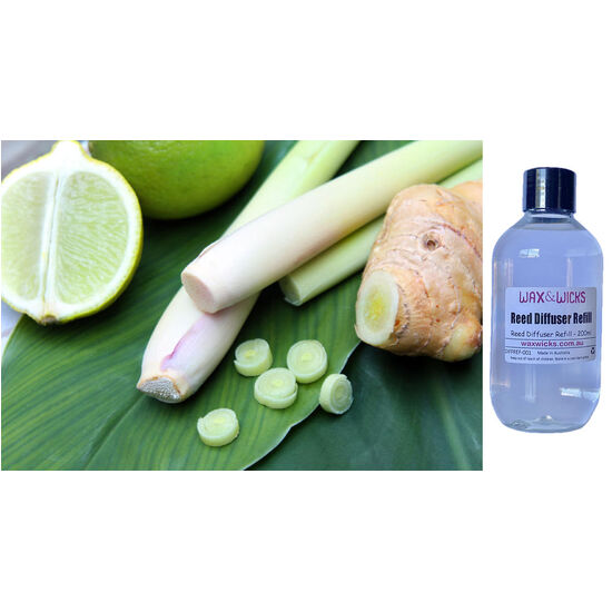 Lemongrass & Ginger - Reed Diffuser Refill 