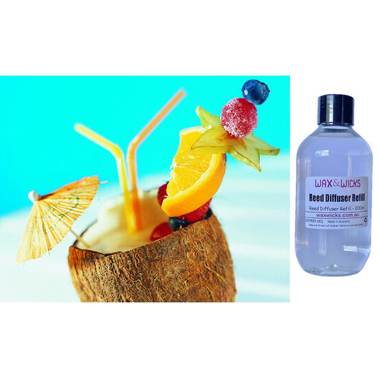 Tropical Coconut - Reed Diffuser Refill 